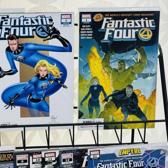 Fantastic Four 1-5 7-12 21 Prodigal Sun & Wedding Special Lot Vs Dr Doom Vol 6 - Picture 12 of 16